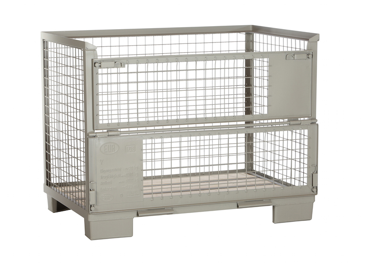 Kunststoff Recycling Sammelbehälter