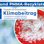 Klimafreundliche PC- und PMMA-Rezyklate durch CO2-Kompensation