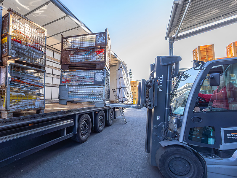 Recycling-Kreislauf Plexiglas